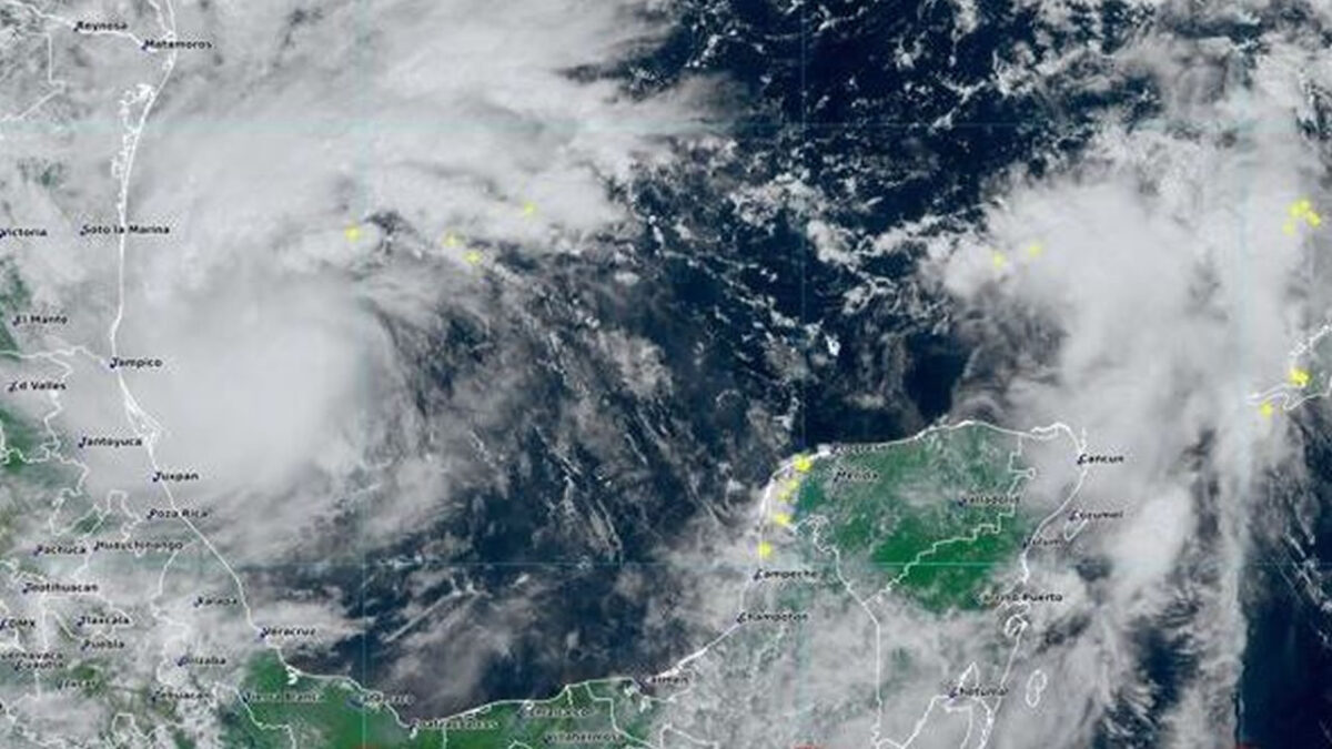 Tormenta tropical Milton amenaza el Golfo de México con lluvias y vientos intensos