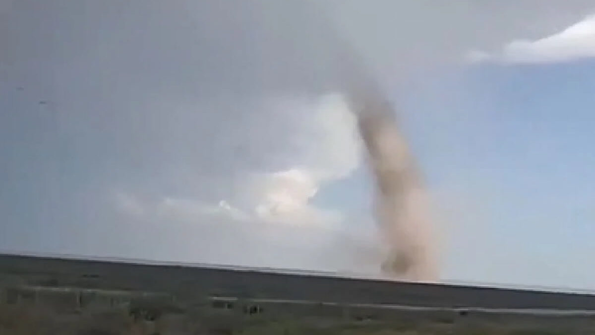 Tornado azota la provincia de La Pampa, en Argentina