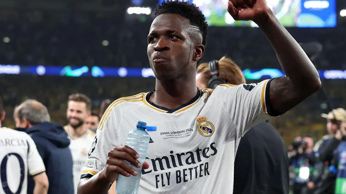 Vinícius Jr. brilla como mejor jugador en Champions League