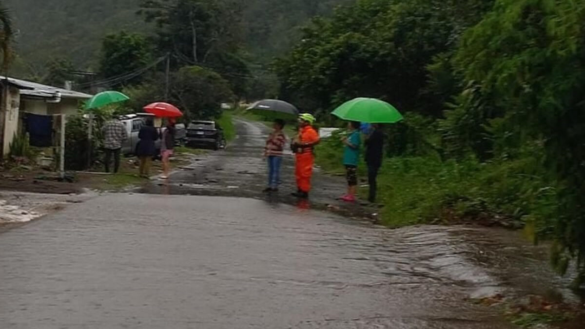 Más de 120 familias en Panamá afectadas por inundaciones y deslizamiento de tierra