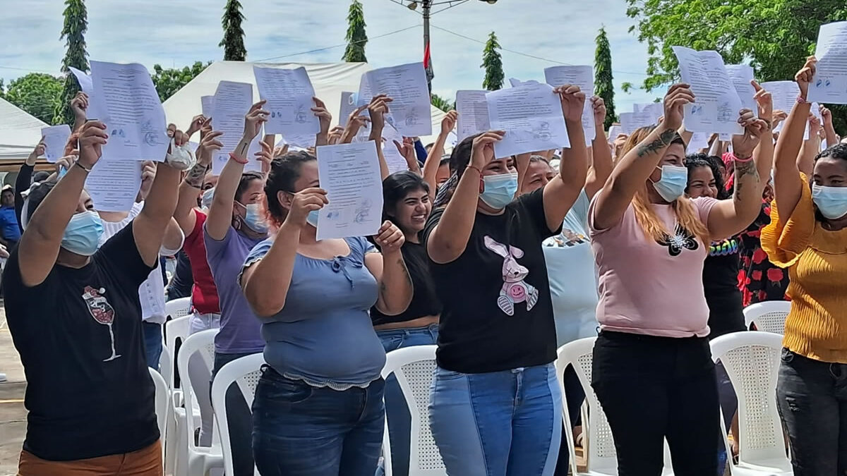 Reciben beneficio de convivencia familiar en el Sistema Penitenciario de Tipitapa