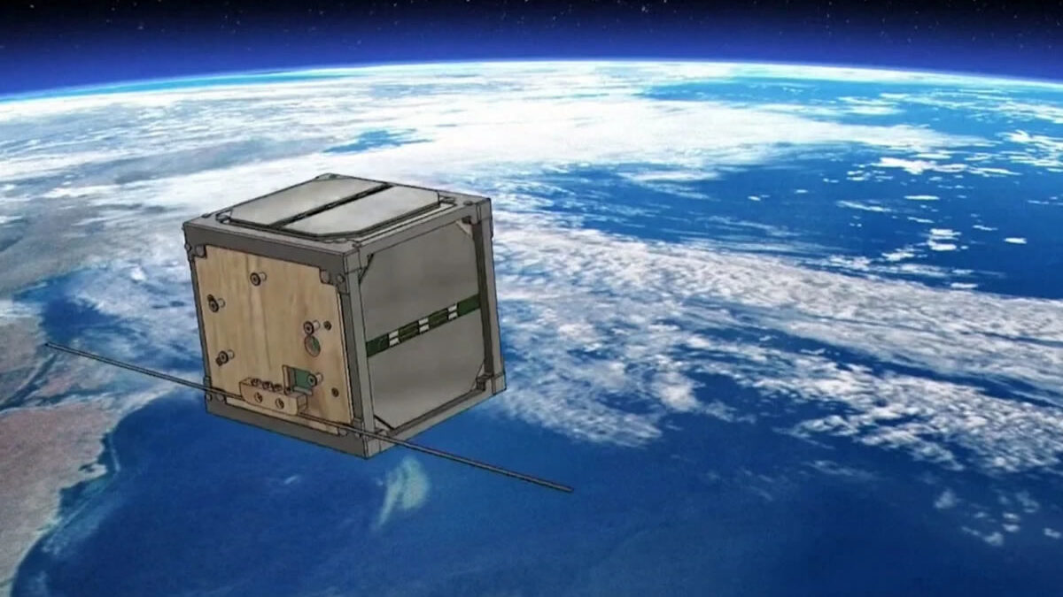 Japón presenta LignoSat, el innovador satélite de madera en el espacio