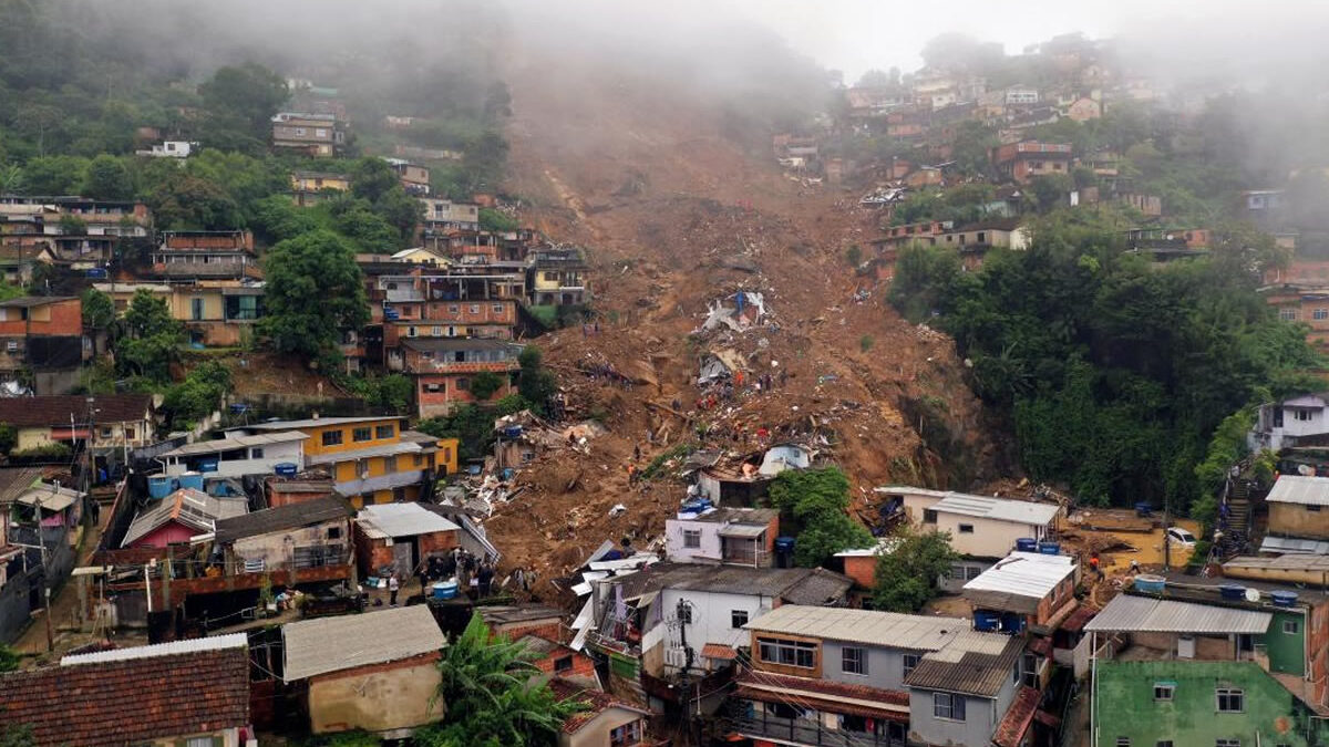 Fuertes lluvias en Brasil dejan a dos personas desaparecidas