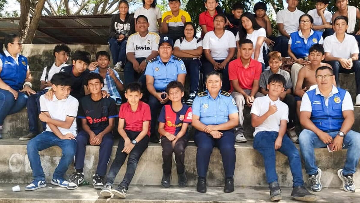 Policía desarrolla actividades recreativas con niños y adolescentes en Nueva Segovia