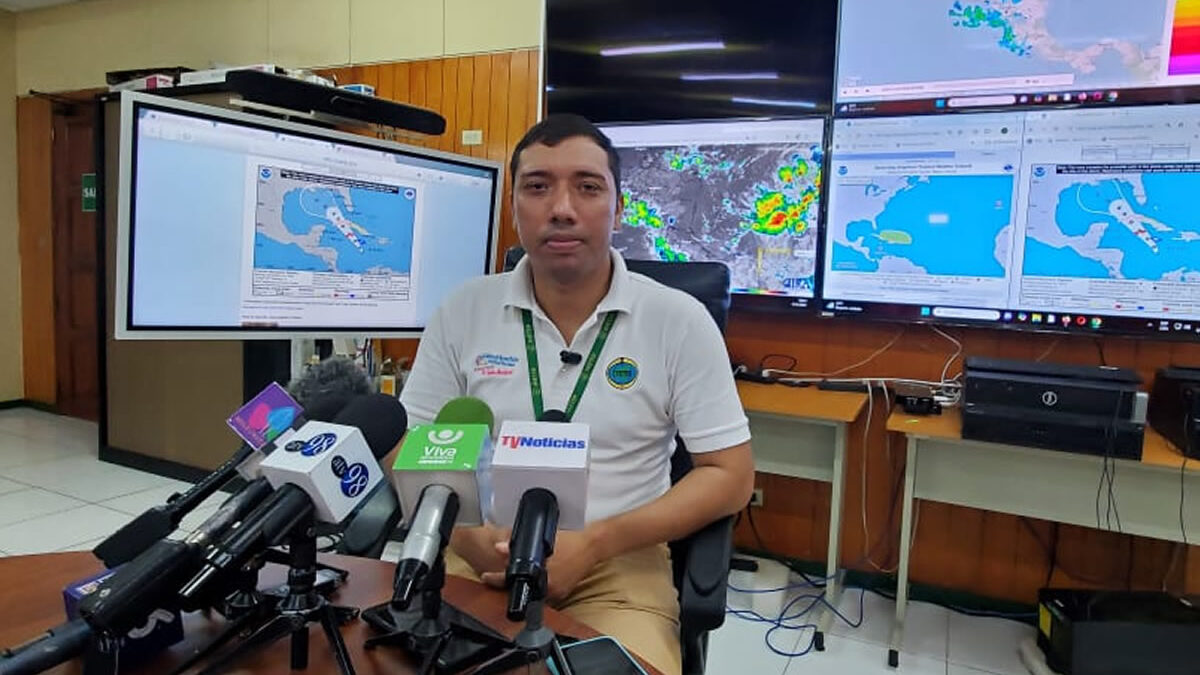 Pronóstico de Ineter indica lluvias continuas durante toda la semana