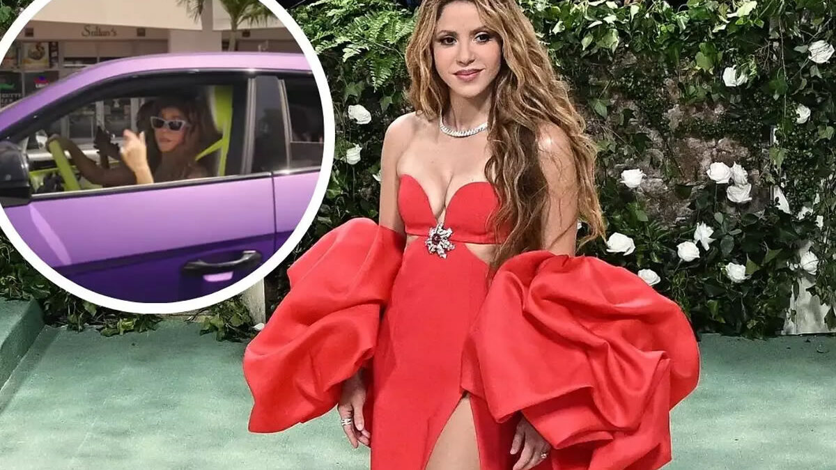 Shakira sorteará su Lamborghini morado del video «Soltera» entre sus fans