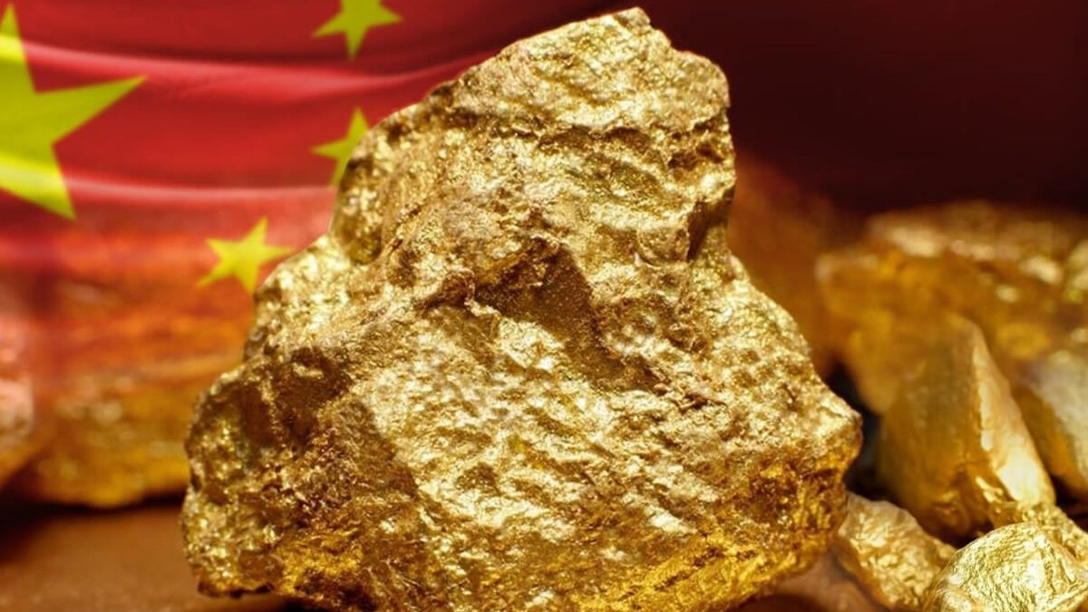 Descubren un yacimiento de oro de más de mil toneladas en China