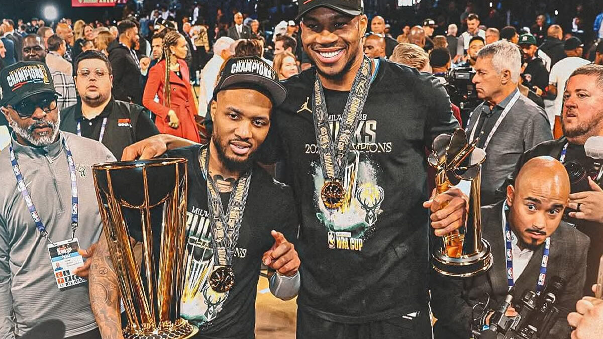 Bucks se coronan campeones de la Emirates NBA Cup 2024