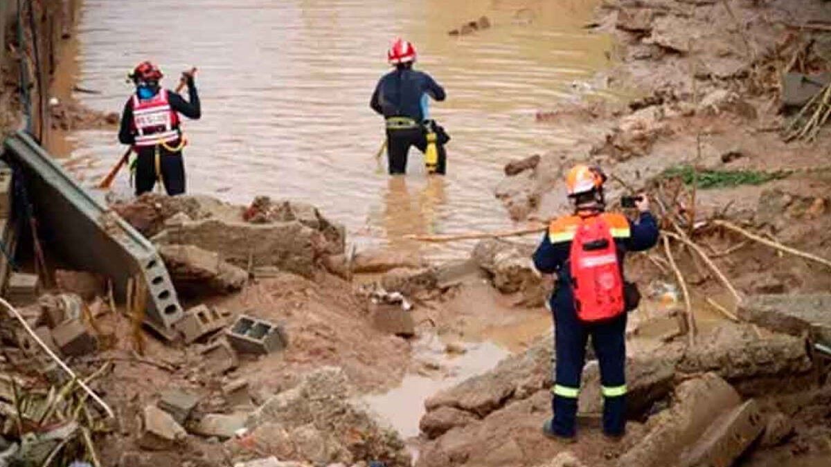 Continúan las labores de búsqueda de desaparecidos por DANA en España