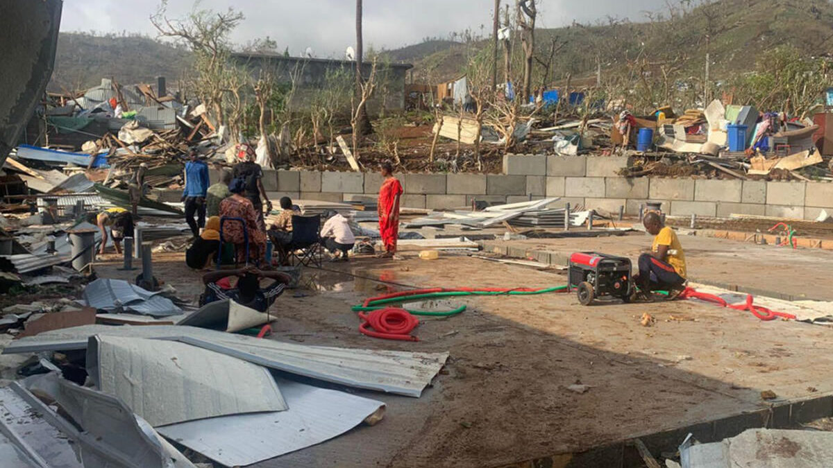 Ciclón Chido deja al menos 14 muertos tras su devastador paso por Mayotte