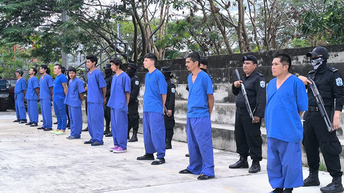 Policía Nacional captura a diez personas acusadas de robos en Nueva Segovia