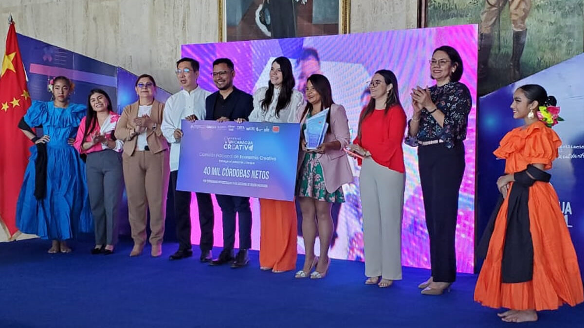 Reconocen a emprendedores en la primera edición del Premio Nicaragua Creativa