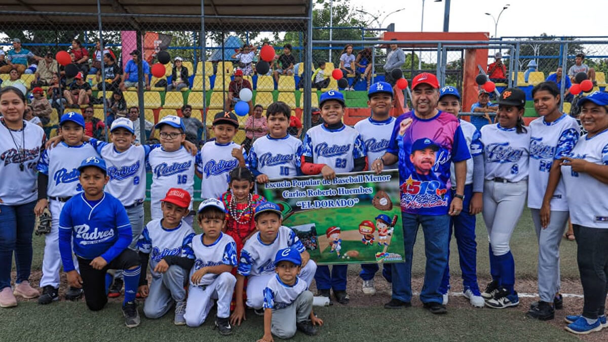 Arranca el año deportivo 2025 con las Academias de béisbol en Managua