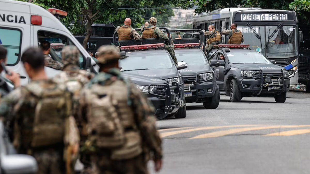 Sangriento enfrentamiento en Brasil entre Policía y bandas criminales deja 13 muertos