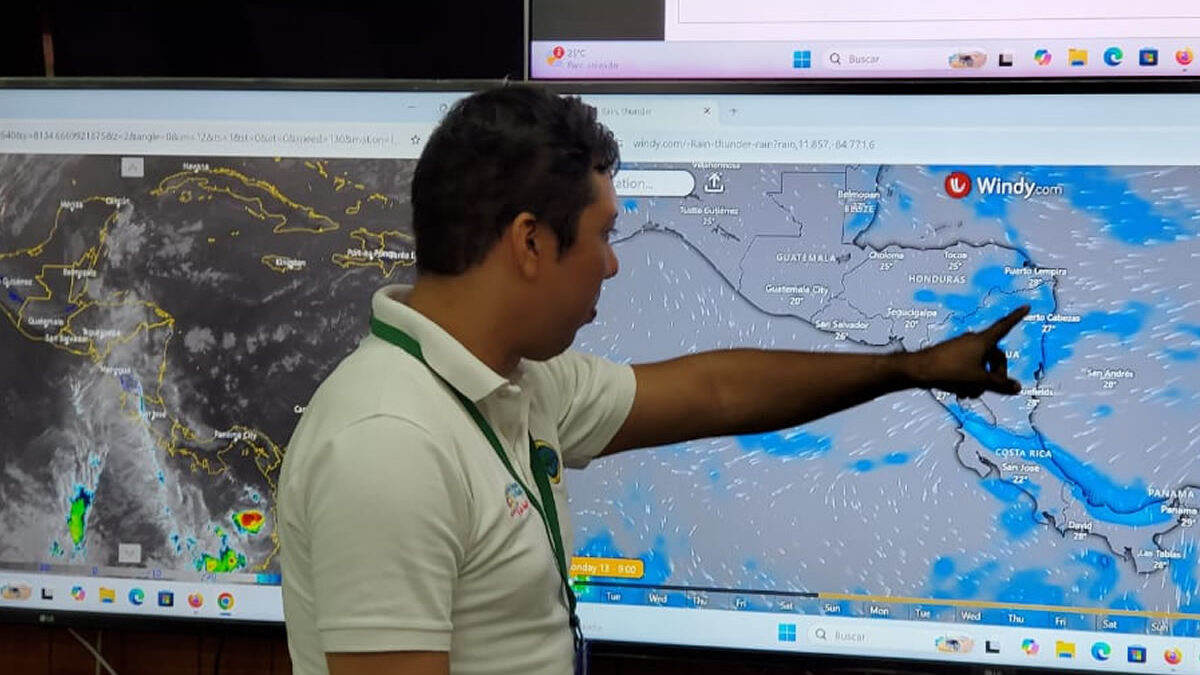 Ineter prevé altas presiones y clima caluroso en Nicaragua durante la semana