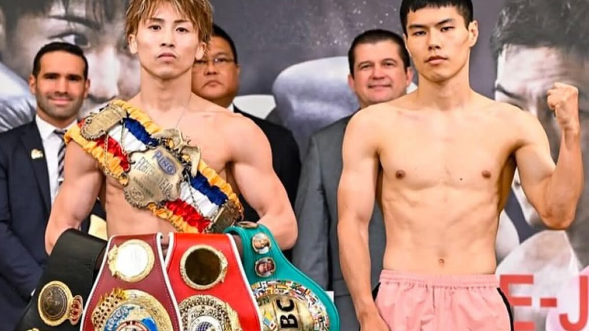 Naoya Inoue listo para defender sus títulos ante Ye Joon Kim en Tokio