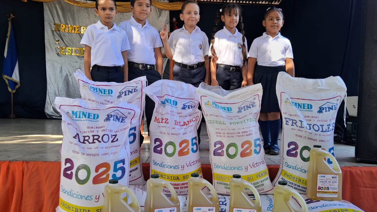 Garantizada la merienda escolar de los estudiantes en Ciudad Sandino