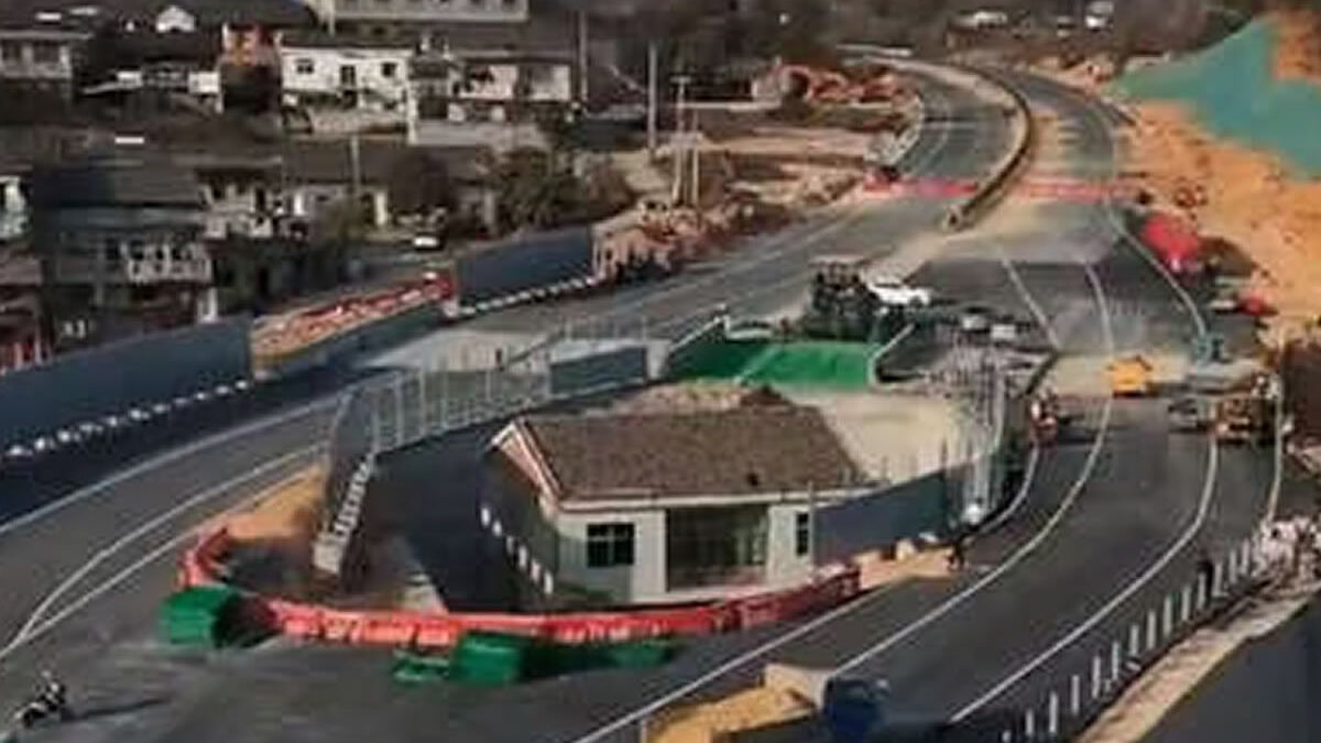 ¡Increíble! jubilado rechaza reubicación y ahora vive rodeado de una autopista