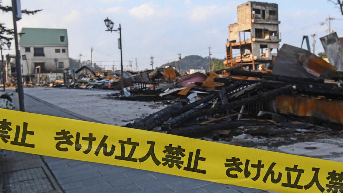 Fuerte sismo de magnitud 6,9 en Japón activa alerta de tsunami