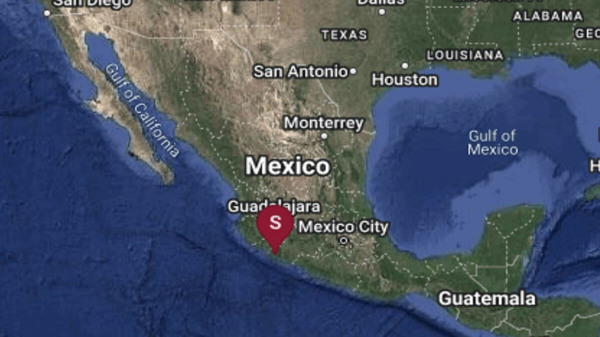 Temblor de magnitud 6.1 sacude el centro de México 