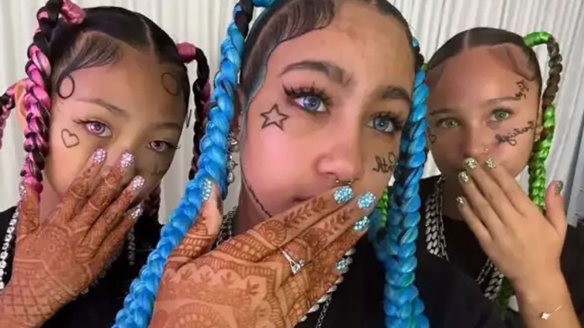 North West sorprende con un polémico look y genera revuelo en redes sociales