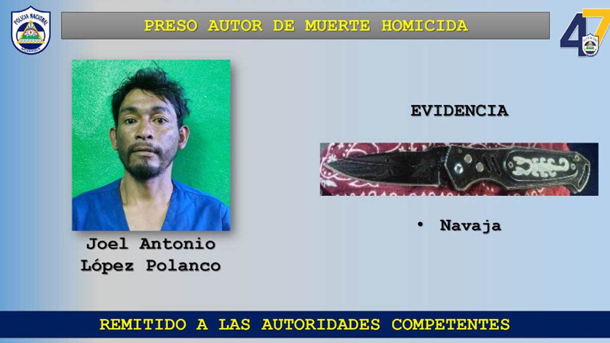 Capturan en menos de 24 horas a acusado de homicidio en Quilalí