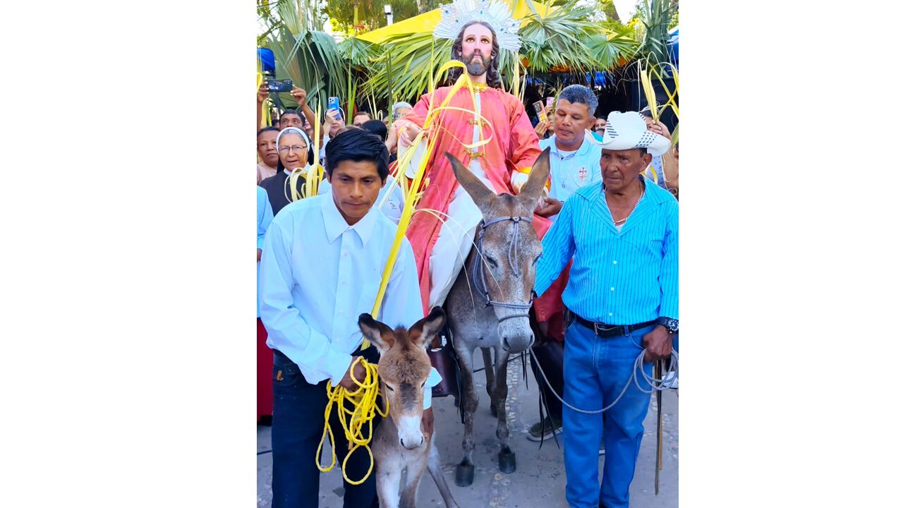 Fervor y tradición marcan el Domingo de Ramos en el norte de Nicaragua