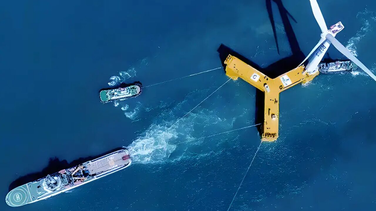 China pone en marcha la turbina eólica marina más potente del mundo y lidera la transición energética