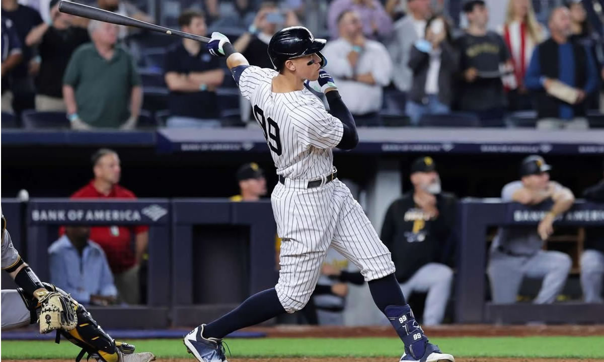 Aaron Judge firma otra hazaña histórica con los Yankees