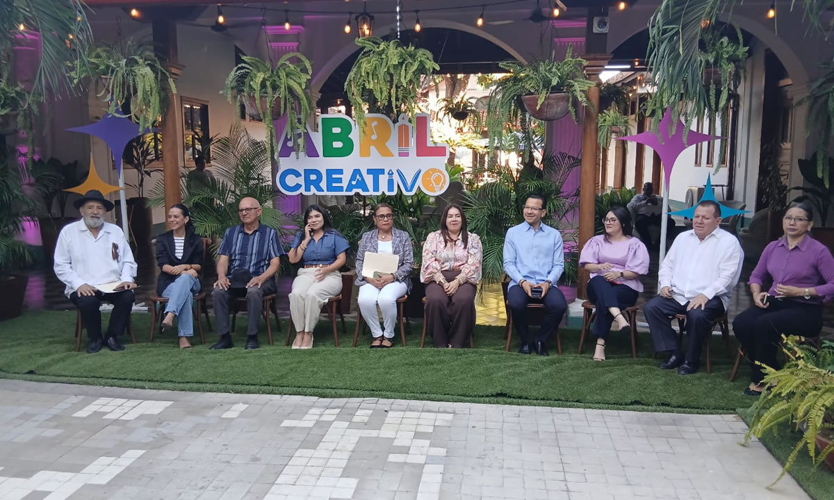 “Abril Creativo”: un plan especial de actividades a desarrollarse en Nicaragua