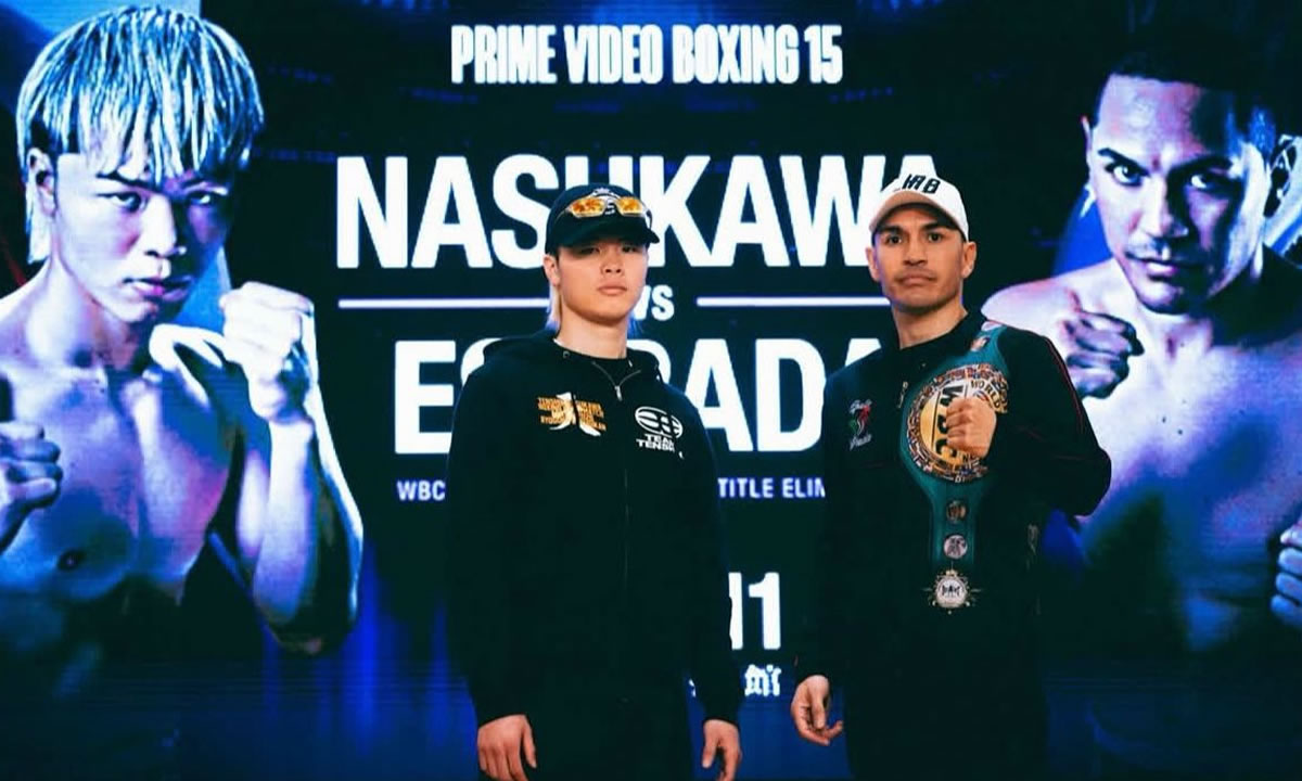 “El Gallo” Estrada vuelve al ring para enfrentar a Tenshin Nasukawa