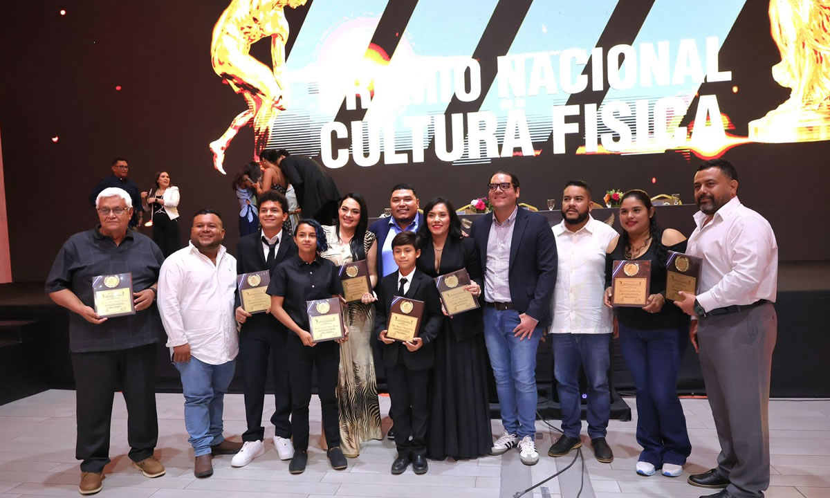 Nicaragua destaca a los mejores atletas durante el Premio Nacional de Cultura Física