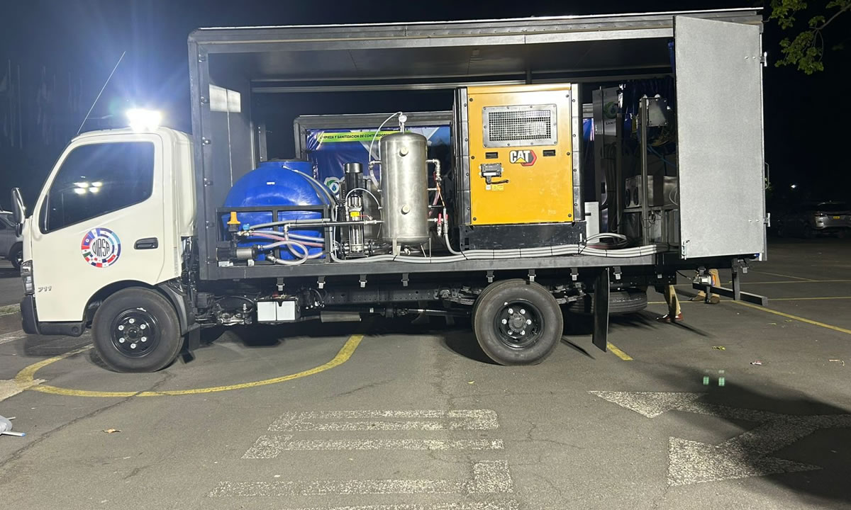 Nicaragua: pionera mundial en usar ozono para sanitizar contenedores