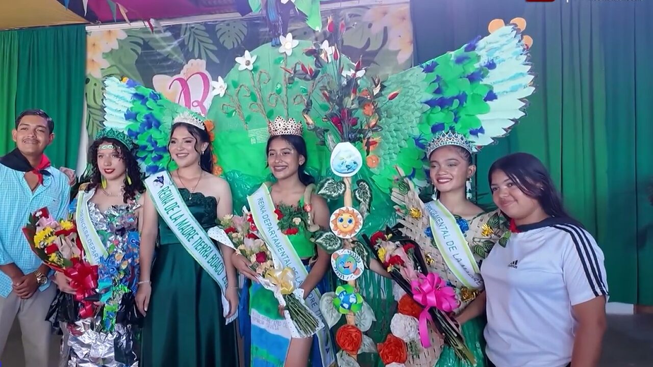 Juventud boaqueña y sus reinas impulsan acciones por la naturaleza