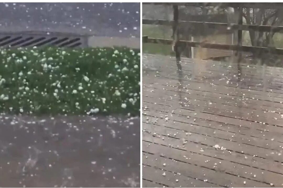 Granizo gigante golpea EE.UU. y deja daños tras intensas tormentas