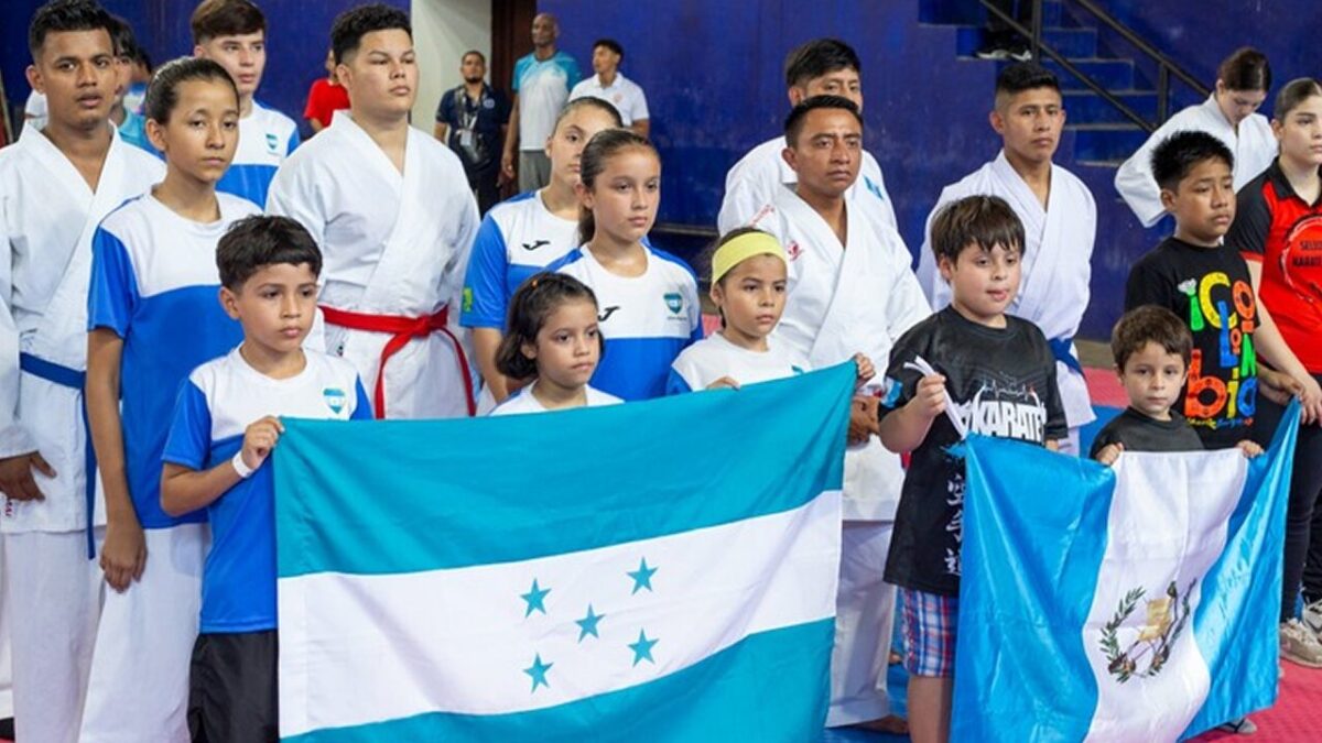 Nicaragua hace historia con el primer Open AKR de Karate