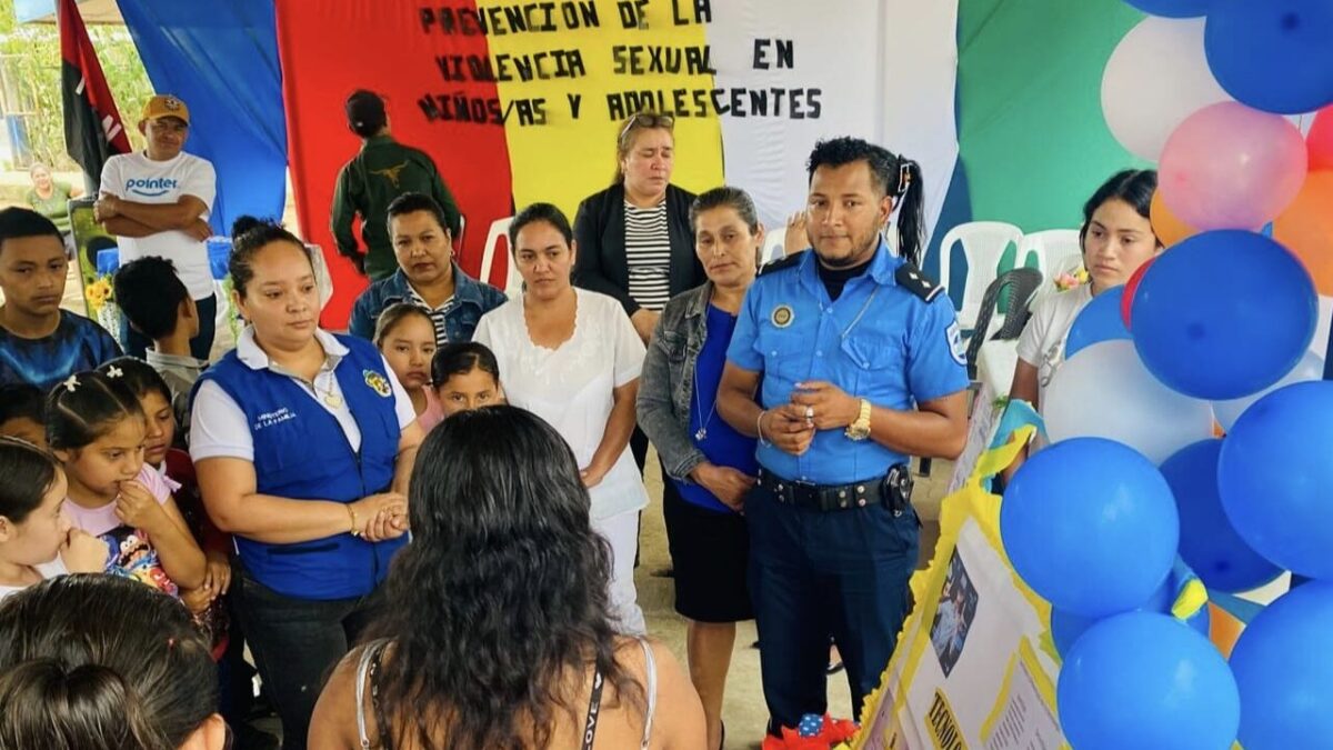 Ministerio de la Familia promueve entornos seguros en comunidades de Jalapa