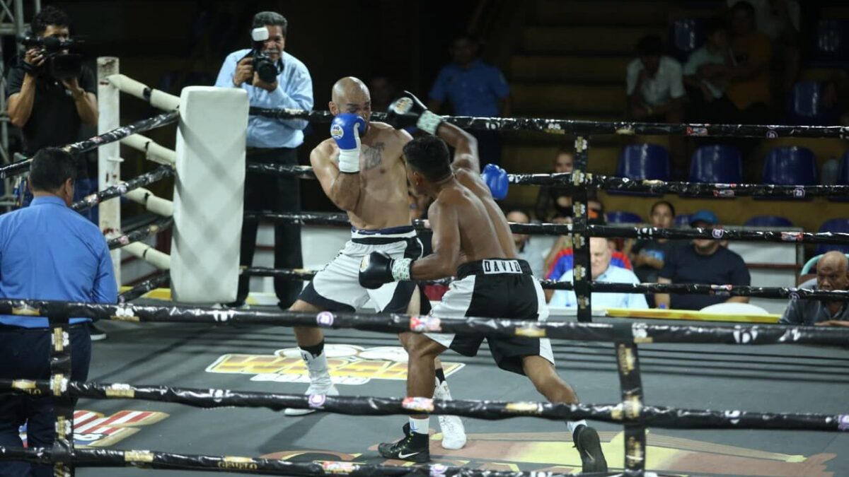 “Noche de Knockout” llena de emoción el gimnasio Nicarao