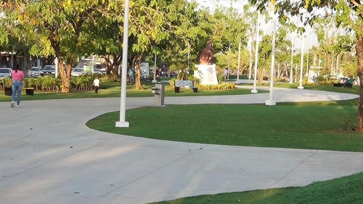 Capitalinos encuentran recreación y tranquilidad en el paseo Edith Grøn
