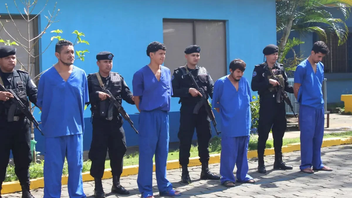 Policía Nacional captura a 7 señalados por tráfico de droga en Nicaragua