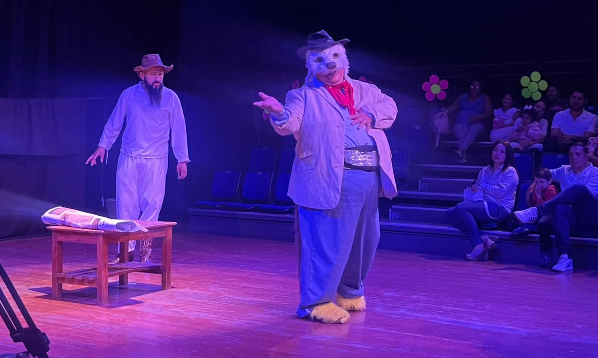 Teatro infantil promueve valores y aprendizaje en la niñez nicaragüense