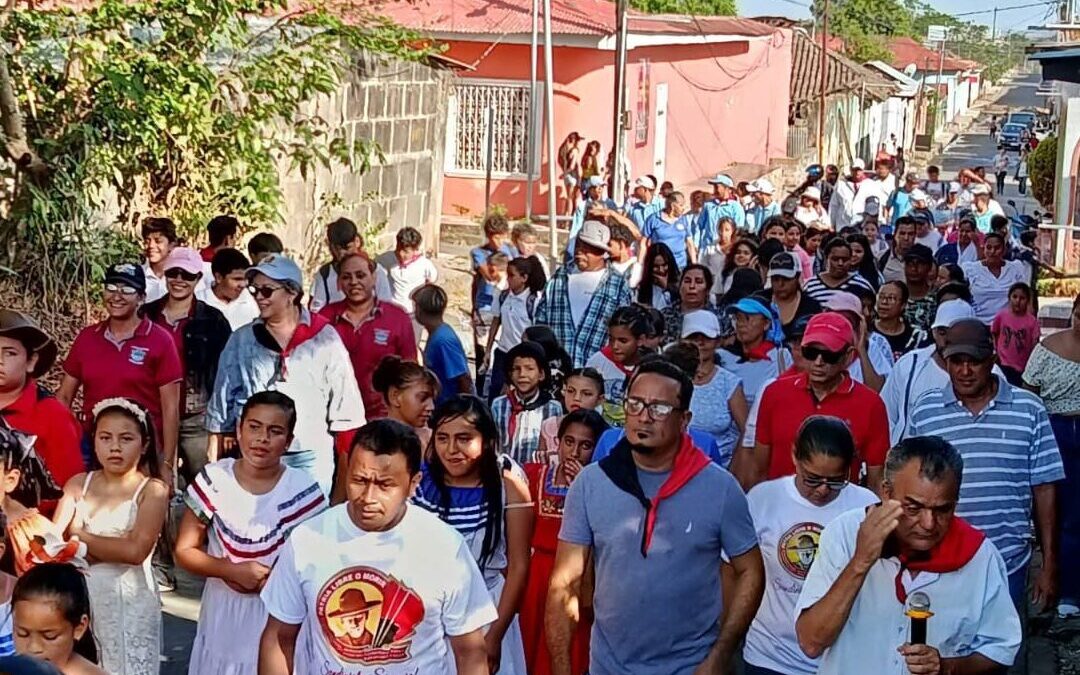 Carazo honra legado de Sandino con actos y caminatas