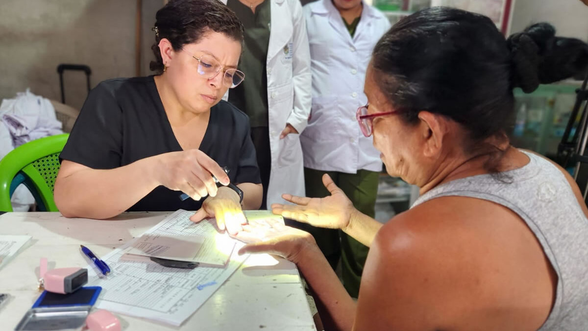 Jornada de atención especializada para el cuidado de la piel en Nicaragua