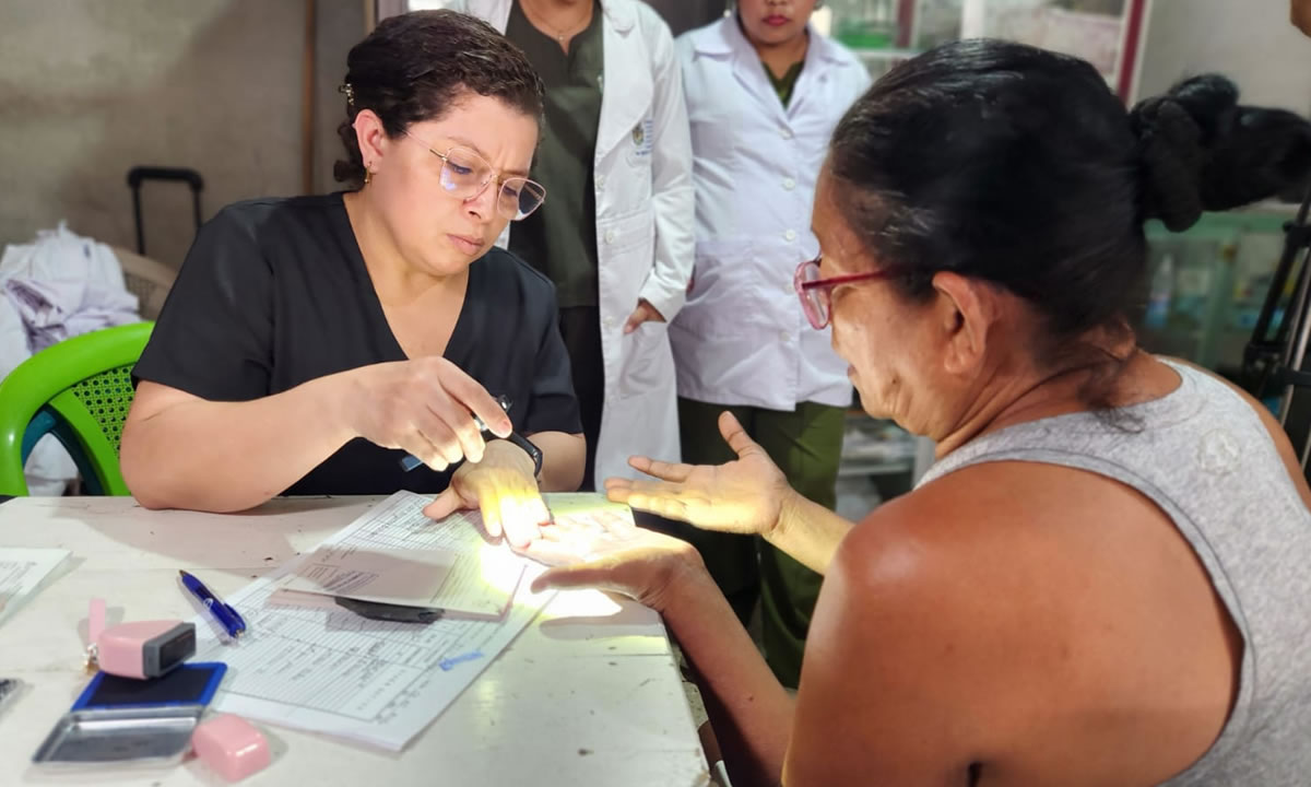 Jornada de atención especializada para el cuidado de la piel en Nicaragua
