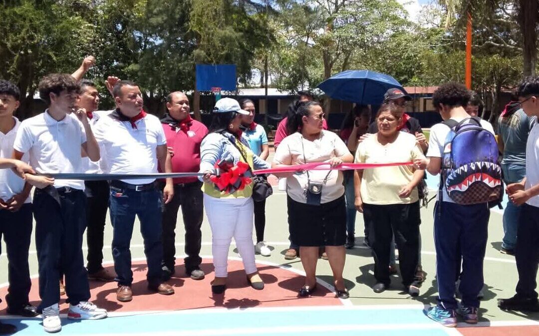 Remodelan Instituto Benito Salinas en Dolores, Carazo