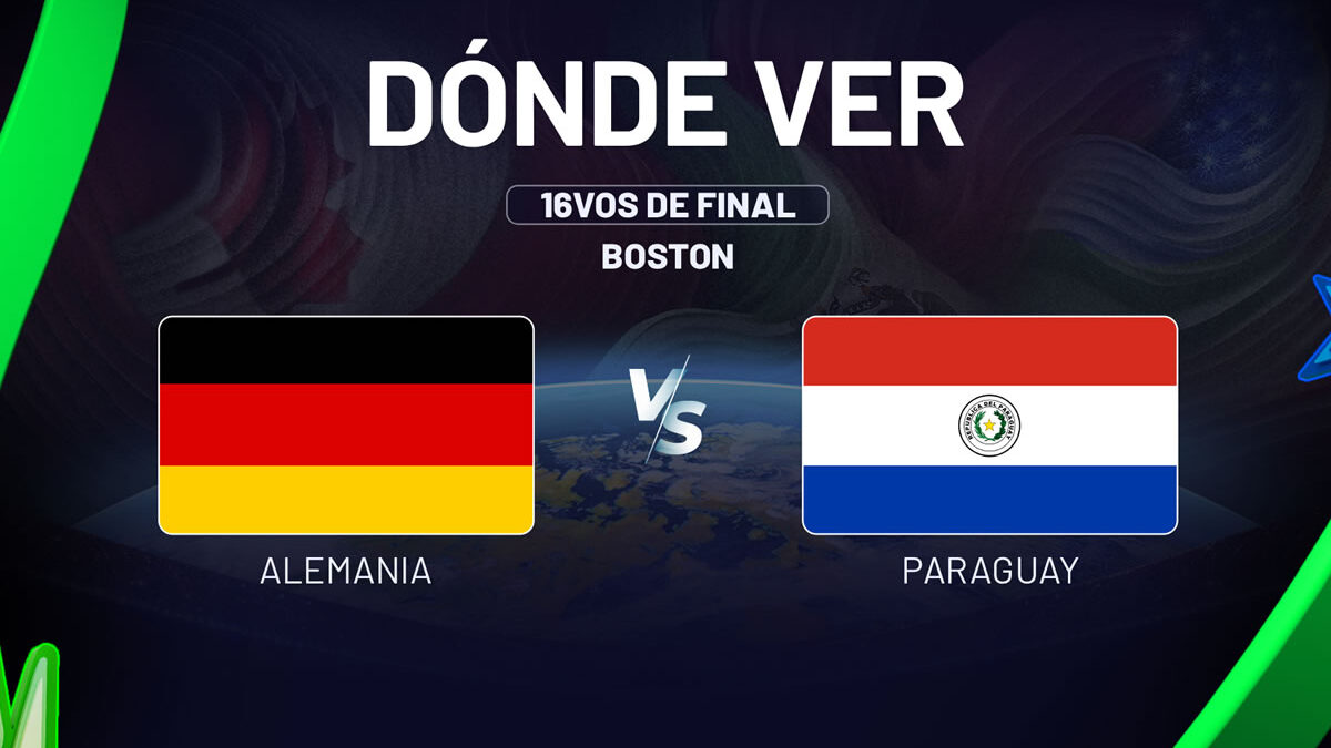 Alemania vs Paraguay: horario y dónde ver el Mundial 2026 EN VIVO