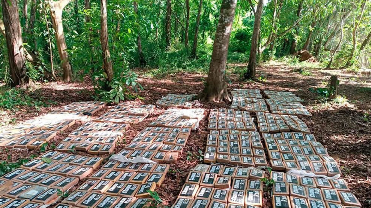 Ejército de Nicaragua incauta 475 paquetes de cocaína en Río San Juan