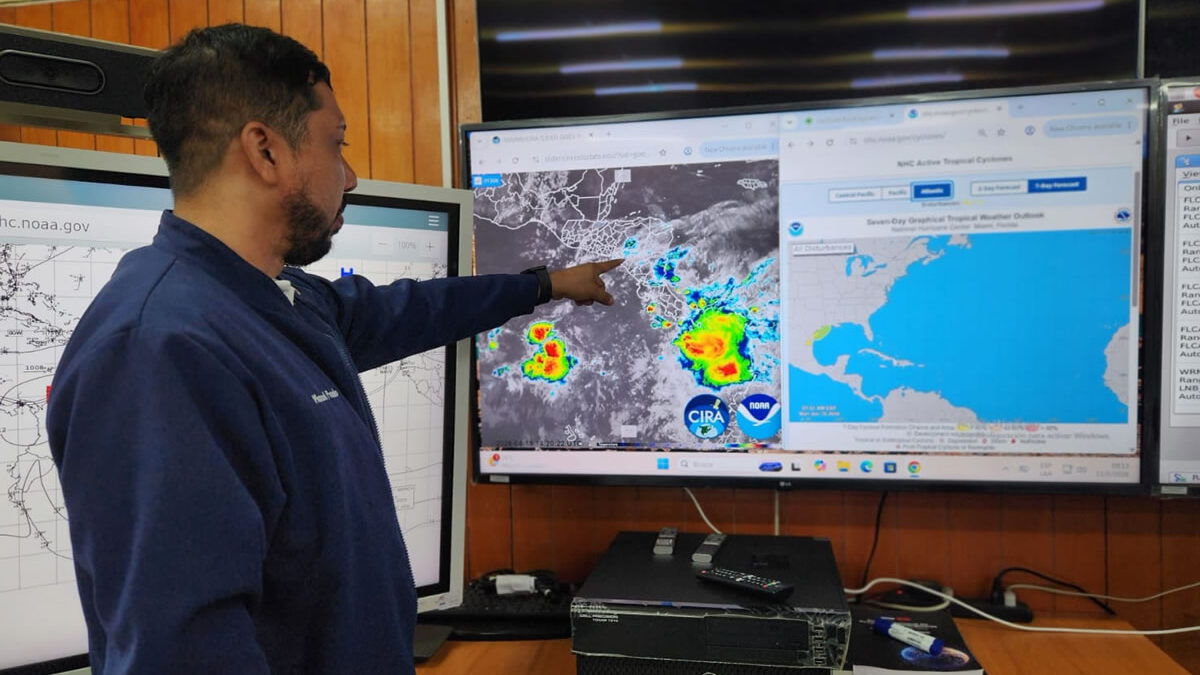 Lluvias en el Caribe y calor sofocante en en el Pacífico, advierte Ineter
