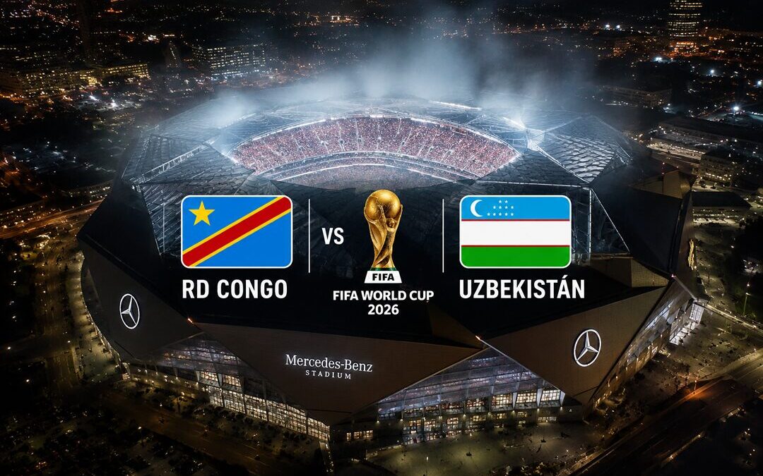 RD Congo vs Uzbekistán: horario y dónde ver el Mundial 2026 EN VIVO