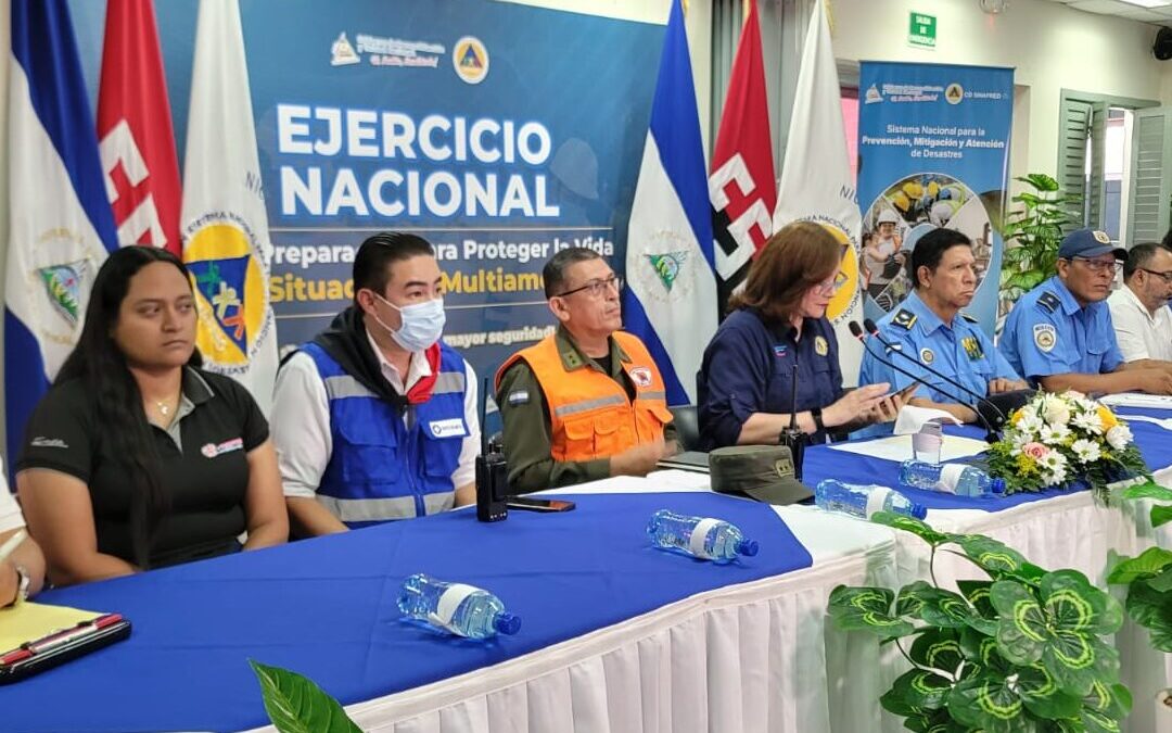 Ejercicio Multiamenaza fortalece respuesta ante emergencias